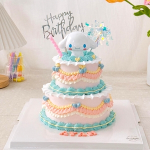 2 Tier - Cinnamoroll Vintage 4" + 6"